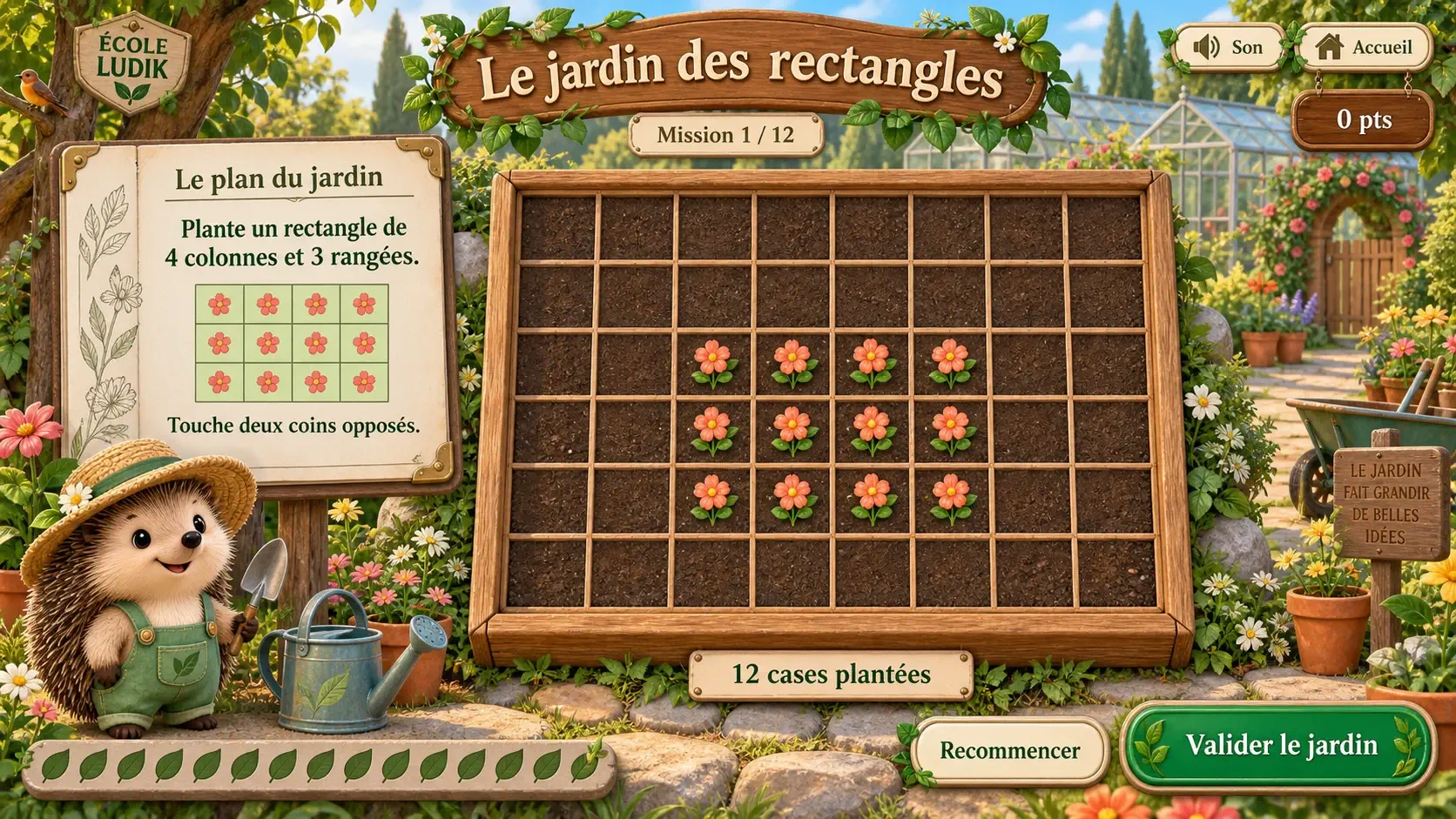 Aperçu de Le jardin des rectangles