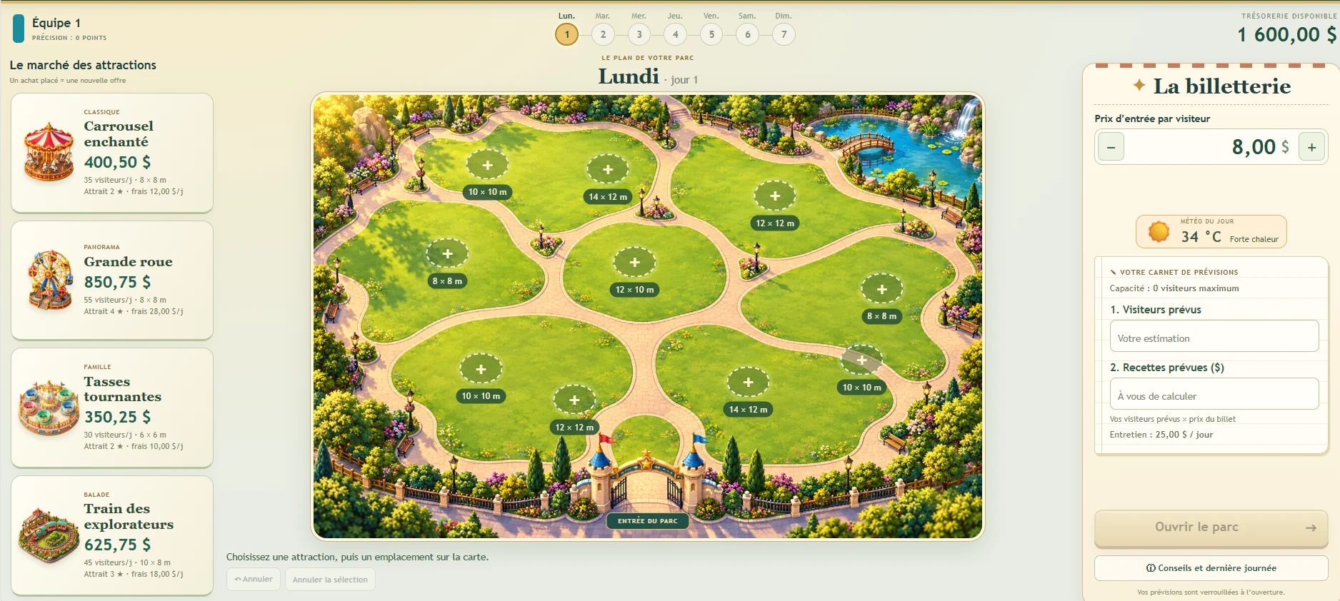 Aperçu supplémentaire de Le parc d'attraction