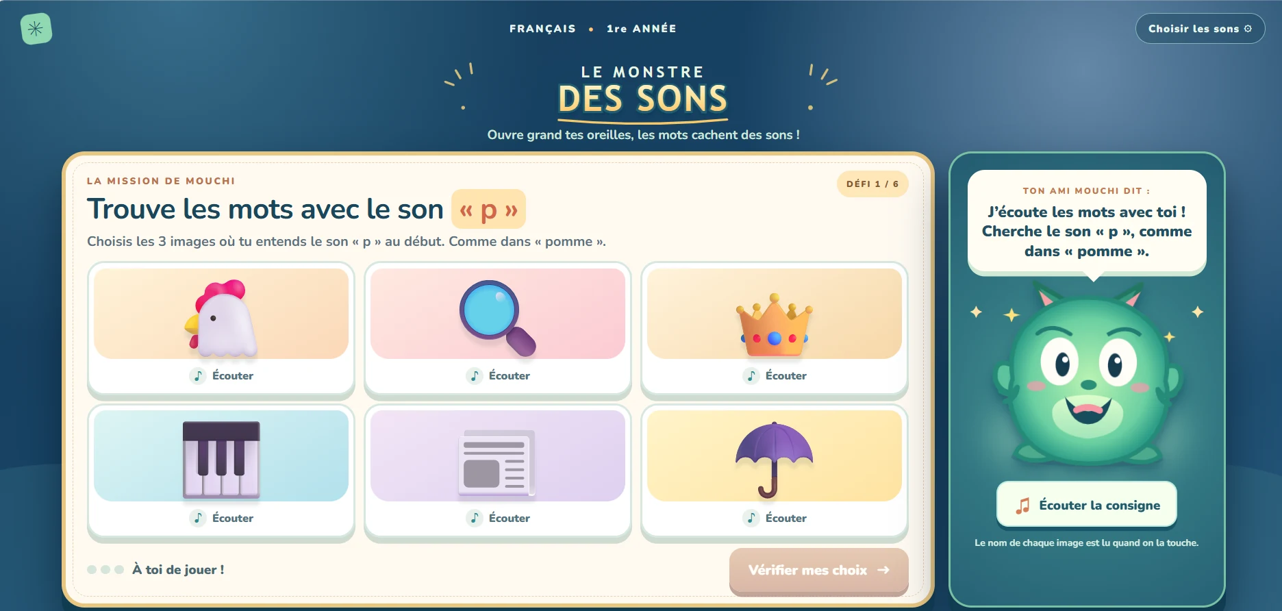 Aperçu de Le monstre des sons
